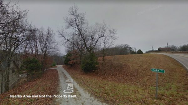 Wooded Lot near Houses in Taney County, MO!